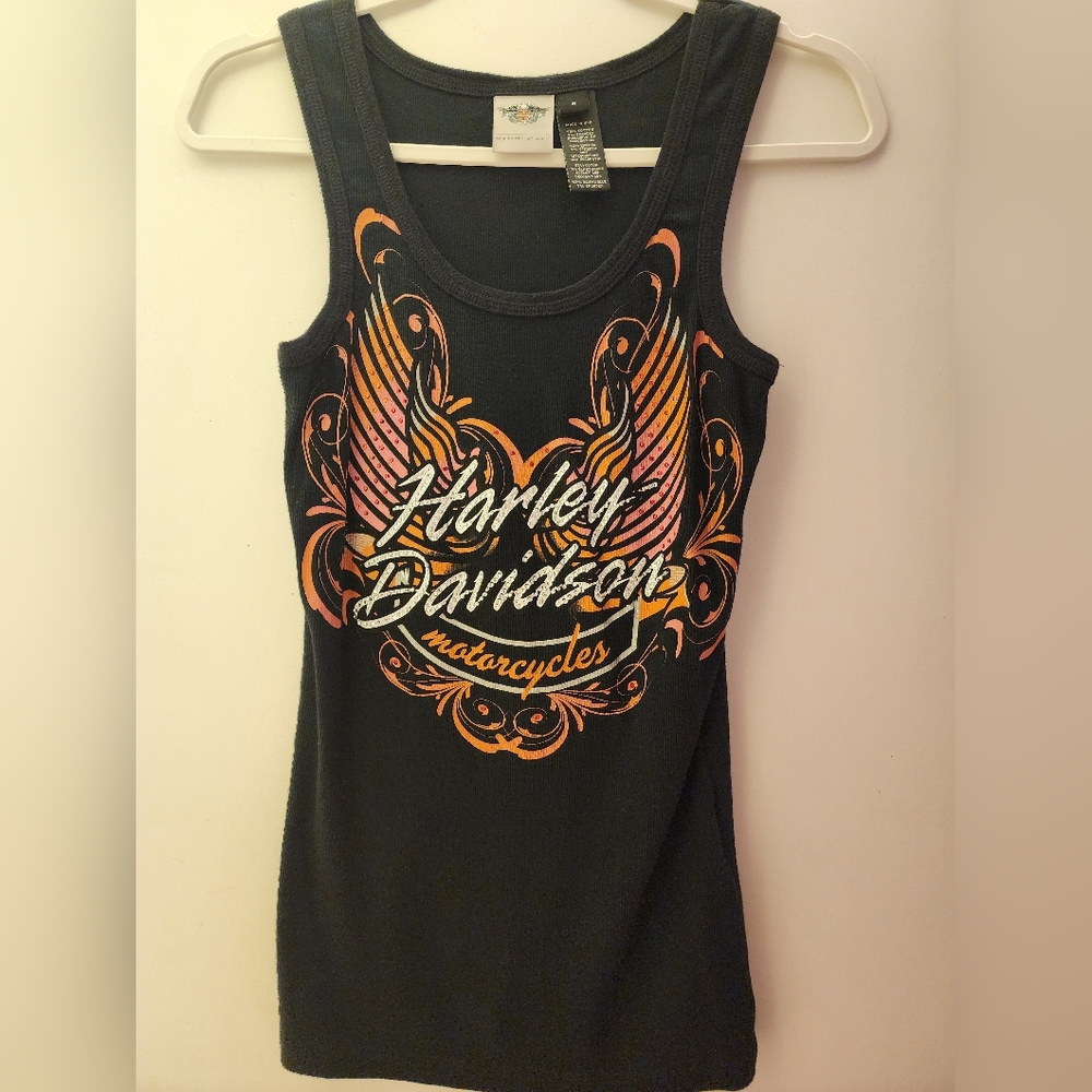 Harley-Davidson Black Tank Top